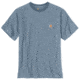 Carhartt Workwear Pocket T-Shirt - Men's, Steel Blue Stripe, Small, Regular, K87-976-S-REG
