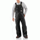 Carhartt Zip To Waist Biberalls for Mens, Black, 32/34 R38-BLK-34-32