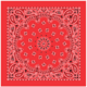 Carolina Manufacturing Bandanas Red W/hang Tag &amp; Upc B22PAI-000001 UPC
