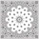 Carolina Manufacturing Bandana Paisley Terracotta B22PAI-000014