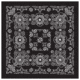 Carolina Manufacturing Texas Paisley Bandana Black B27PAI-100030