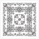 Carolina Manufacturing Texas Paisley Bandana White B27PAI-100034