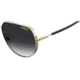 Carrera 221/S Sunglasses, Gold Frame, Grey Shaded Lens, 716736230122