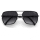 Carrera 256/S Sunglasses, Black Ruthenium Frame, Grey Shaded Lens, 716736360881