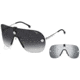 Carrera CA Epica II Sunglasses, Palladium Frame, Grey Shaded Lens, 716736298757