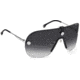 Carrera CA Epica II Sunglasses, Palladium Frame, Grey Shaded Lens, 716736298757