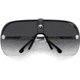 Carrera CA Epica II Sunglasses, Palladium Frame, Grey Shaded Lens, 716736298757
