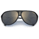 Carrera Hot65 Sunglasses, Black Gold Frame, Grey Gold Mirror Lens, 716736372150