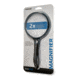 Carson 4.3in Soft-Grip Magnifier, 2x with 11.5x Spot Lens and Case