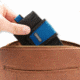 Carson Compact Travel Wallet, Black/Blue, EW-10BU