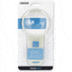 Carson Illuminated Handheld Magnifier, 4x Power, 3in Aspheric LED Lighted, Ivory/Blue, Small, SV-40