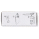 Carson Optical MicroBrite Plus Smartphone Adapter Clip, Gray, 2.6 in x 0.9 in x 0.7 in, MM-310