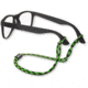 Carson Optical Paracord Eyewear Retainers, Green/Black, EX-50GRB