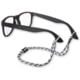 Carson Optical Paracord Eyewear Retainers, White/Grey/Black, EX-50WGY