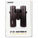 Carson Optical VX Series 8x42mm Porro Prism Binoculars, Black, VX-842