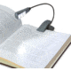 Carson Ultra-Bright Fully Adjustable 6 LED Book Light, Grey FL-66