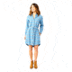 Carve Designs Aida Dress - Womens, Lake Stripe, Extra Small, DWBD99-908-XS