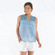 Carve Designs Allison Sleeveless Top, Womens, Chambray, XS, TTVS73-710-XS