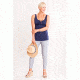 Carve Designs Aloha Tank - Women's-Indigo-Small