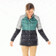 Carve Designs Alta Puffer Jacket - Women's-Black/Agave/Glacier-Large, OWHY64-129-LG