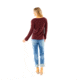 Carve Designs Bandon Sweater - Womens, Merlot, Extra Small, SWBA18-621-XS