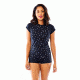 Carve Designs Belles Beach Rashguard, Dash w. Black, XL, RGBB13-007-XL