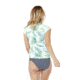 Carve Designs Belles Beach Rashguard - Womens, White Palms, Large, RGBB13-362-LG