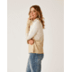 Carve Designs Bodie Funnel Neck - Womens, Lt. Khaki Ombre, Large, TKRB76-244-LG