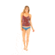 Carve Designs Stinson Tankini - Womens, Merlot Sol, Medium, BKCA65-643-MD