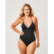 Carve Designs Dahlia One Piece - Womens, Black, Extra Large, BFKL07-001-XL