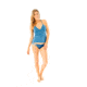 Carve Designs Dahlia Tankini - Womens, Tropics-Horizon, Extra Small, BTFU69-028-XS