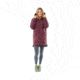 Carve Designs Davos Long Down Jacket - Womens, Merlot, Extra Small, OWLP22-621-XS