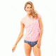Carve Designs Dawson Rashguard, Womens, Flamingo, XS, RGCR26-670-XS