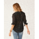 Carve Designs Dylan Gauze Tunic - Womens, Black Crosshatch, Small, TWTC52-997-SM