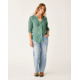 Carve Designs Dylan Gauze Tunic - Womens, Forest Multistripe, Extra Small, TWTC52-339-XS