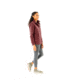Carve Designs Evans Quilted Shacket - Womens, Merlot, Extra Small, JAQU28-621-XS