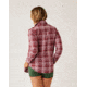 Carve Designs Fairbanks Supersoft Shirt - Womens, Brick Plaid, Large, TKSS70-633-LG