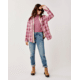 Carve Designs Fairbanks Supersoft Shirt - Womens, Brick Plaid, Extra Small, TKSS70-633-XS