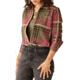 Carve Designs Fairbanks Supersoft Shirt - Womens, Fir Multiplaid, Medium, TKSS70-392-MD