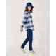 Carve Designs Fairbanks Supersoft Shirt - Womens, Navy Plaid, Medium, TKSS70-909-MD