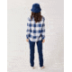 Carve Designs Fairbanks Supersoft Shirt - Womens, Navy Plaid, Medium, TKSS70-909-MD