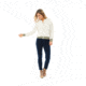 Carve Designs Haley Bomber Jacket - Womens, Birch, Extra Small, JABC67-280-XS
