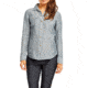 Carve Designs Inverness Shirt - Womens -Deep Sea Chambray-Large