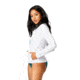 Carve Designs Lake Sunshirt - Womens, White w. Water Shimmer Pull, Small, RGLS13-119-SM