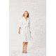 Carve Designs Lana Dress - Womens, Cloud, Large, DRLS30-070-LG