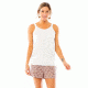 Carve Designs Newport Tank, Womens, White, XS, TSSK75-133-XS