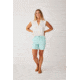 Carve Designs Oahu Hi Rise 6in Short - Women's, Sea Glass, 6, SHHR06-352-06