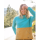 Carve Designs Rowayton Colorblock Cowl - Womens, Wave w. Wood, Extra Small, FLRC20-482-XS