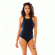 Carve Designs Sanitas One Piece Swimsuit, Womens, Black with Dash, SM, BFNS75-007-SM