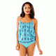 Carve Designs Sophia Tankini, Agave w. Julep Stripe, XL, BKOB20-337-XL